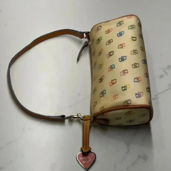 Dooney & Bourke Y2K Rainbow Zipper Mini Barrel Bag - Picture 12 of 15